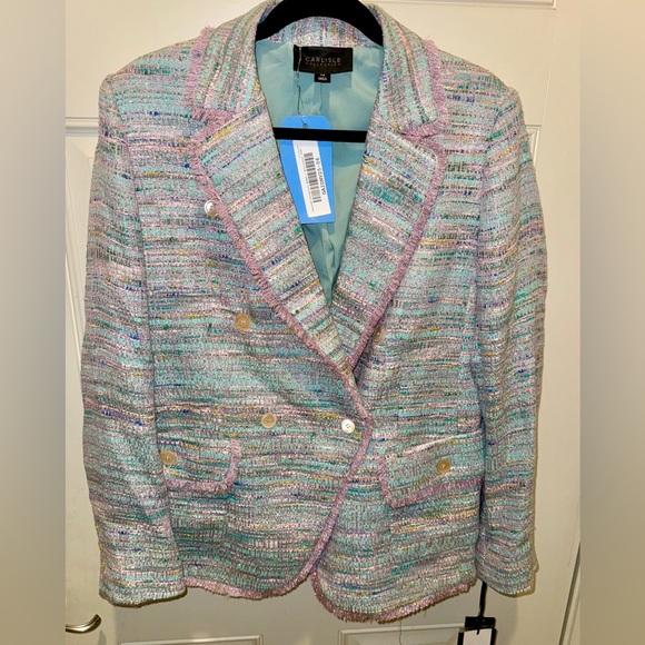 Carlisle Tweed Blazer NWT - Picture 2 of 12